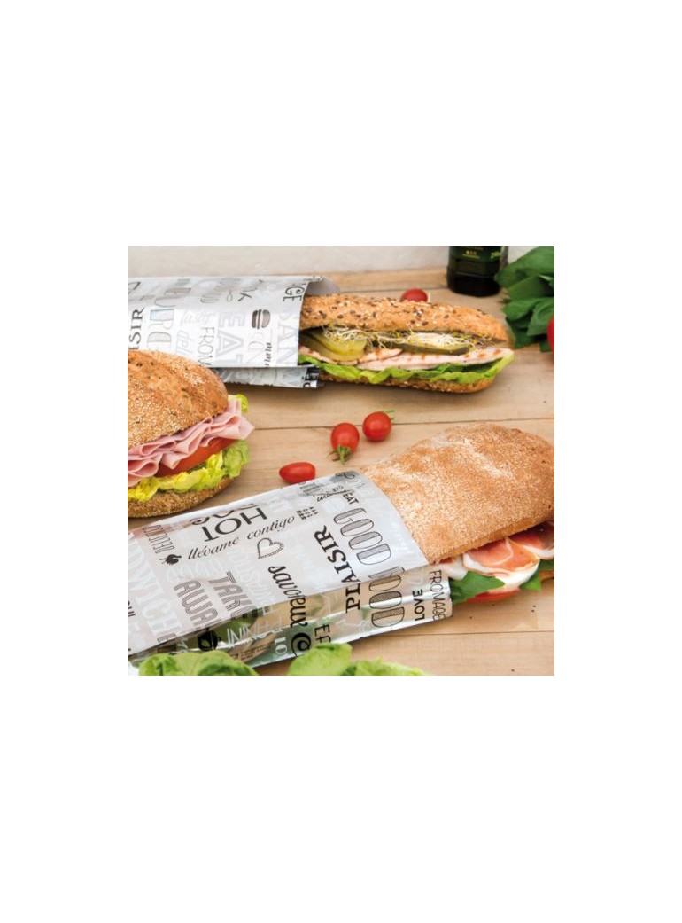 Maišeliai 120x40x350 pop. su folija PAROLE (500)