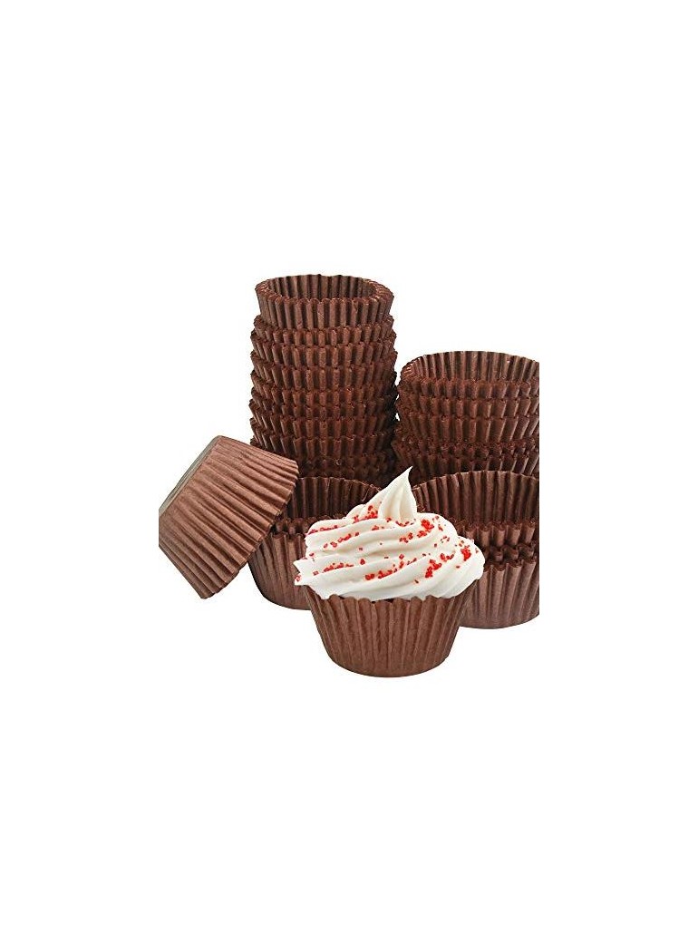 Krepšeliai kepimui D24x20 mm. pop. rudi (2000)