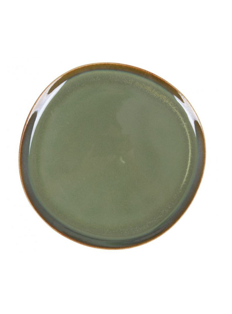 Lėkštutė 21cm.Plato postre Duomo Verde.