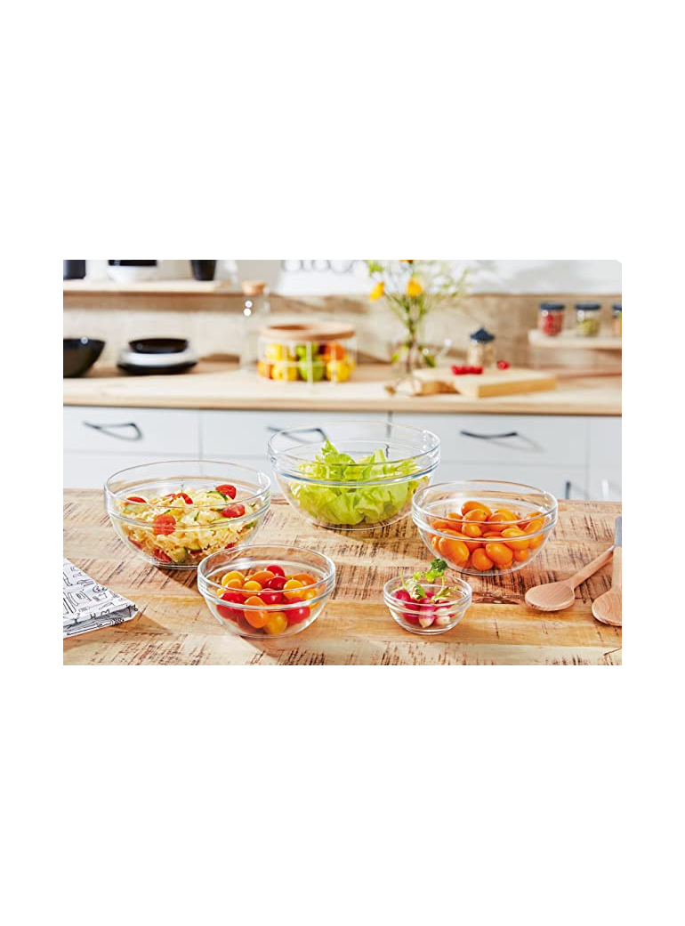 Dubenėlis 23 cm. stiklinis CHEFS