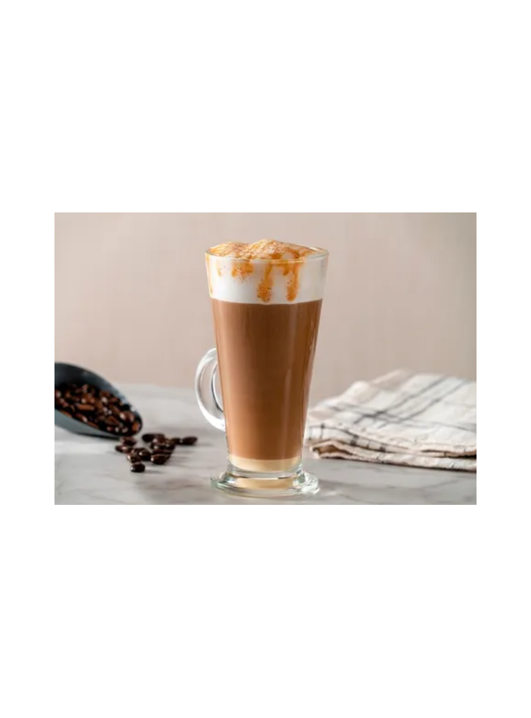 Puodelis 260 ml. stiklinis LATTE