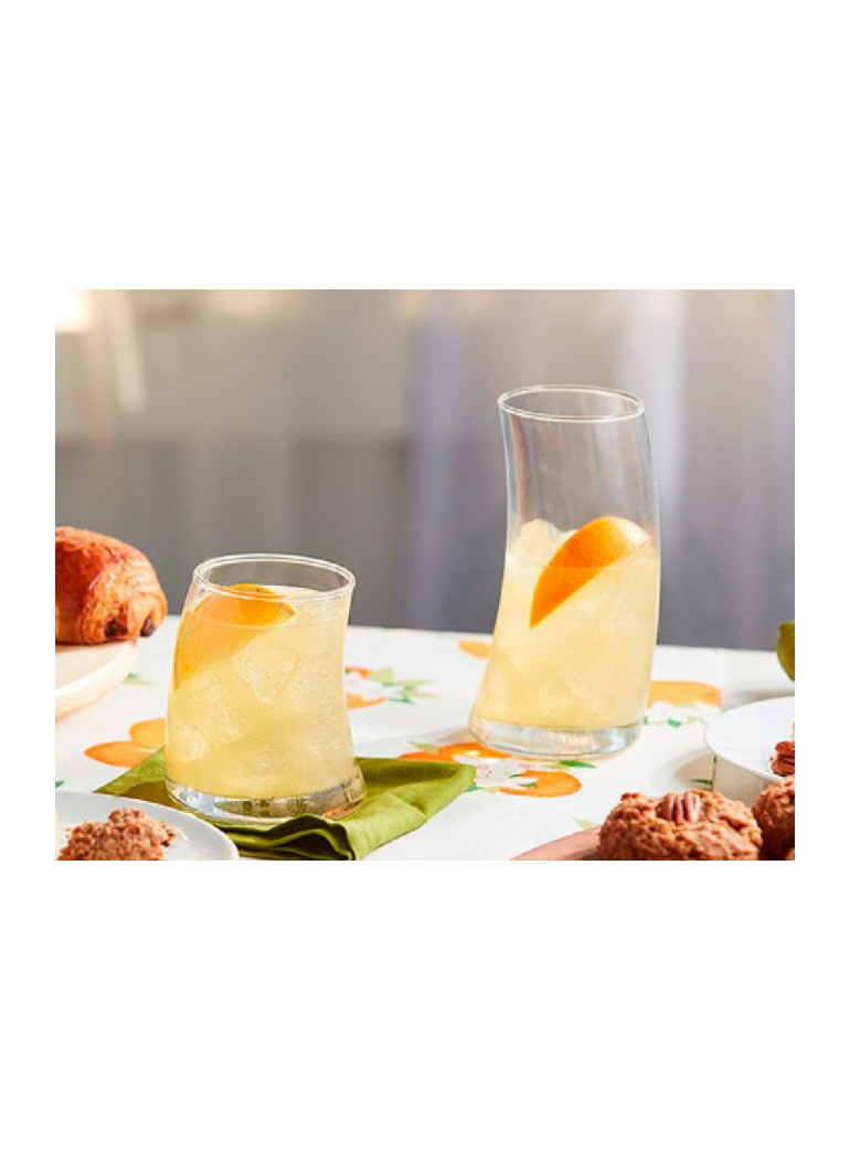 Stiklinė 49 cl. BRAVURA lenkta 8,9 x 15,9cm