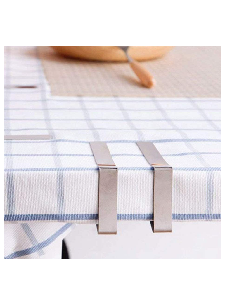 Laikikliai staltiesei metaliniai 4 vnt.