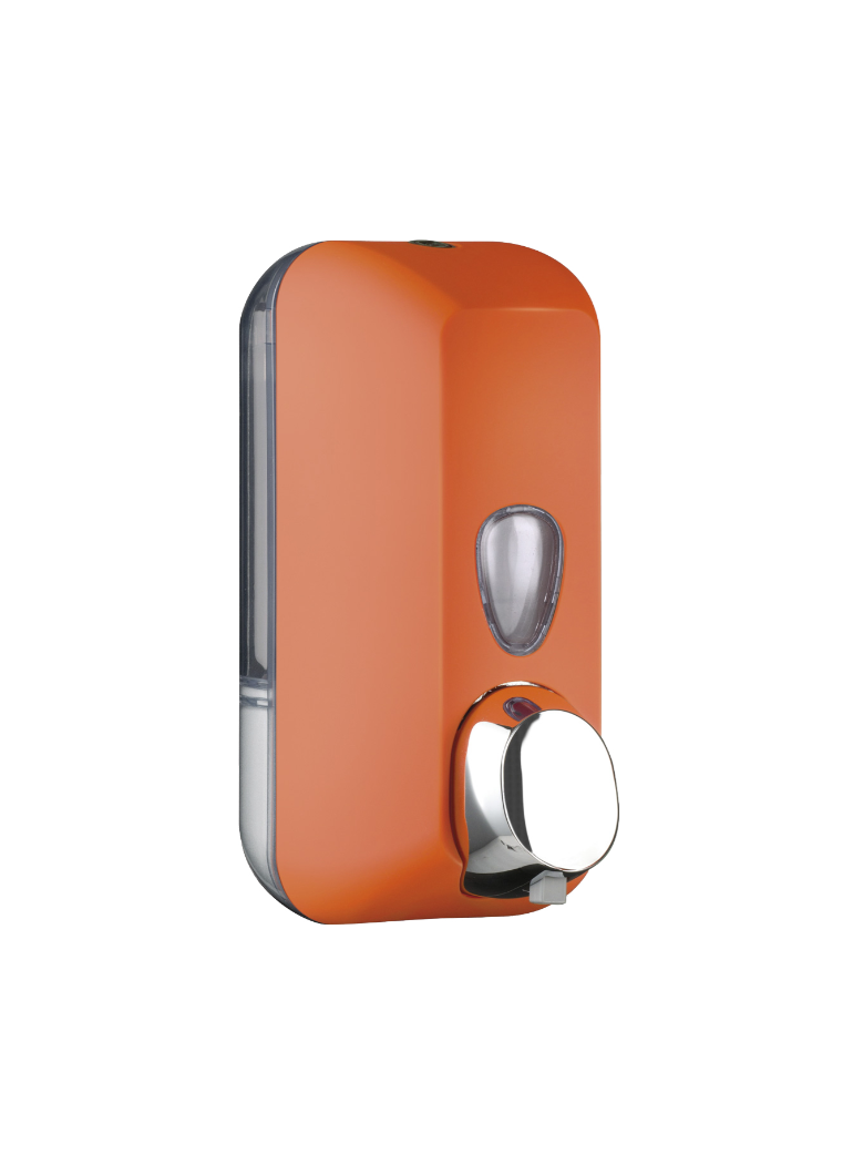Soap foam dispenser 550 ml. COLOR-LINE Orange Soap foam dispenser 550 ml. COLOR-LINE Orange