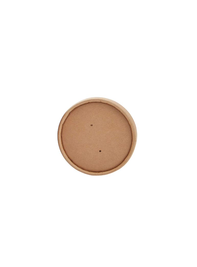 Disposable paper lid for ECO SOUP R 760/960 ml container. (50 pcs.)