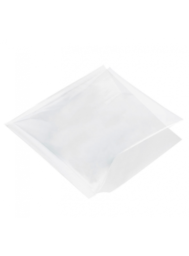 Bag DELI (paper, white/transparent, 21x16/14 cm., 500 pcs.)