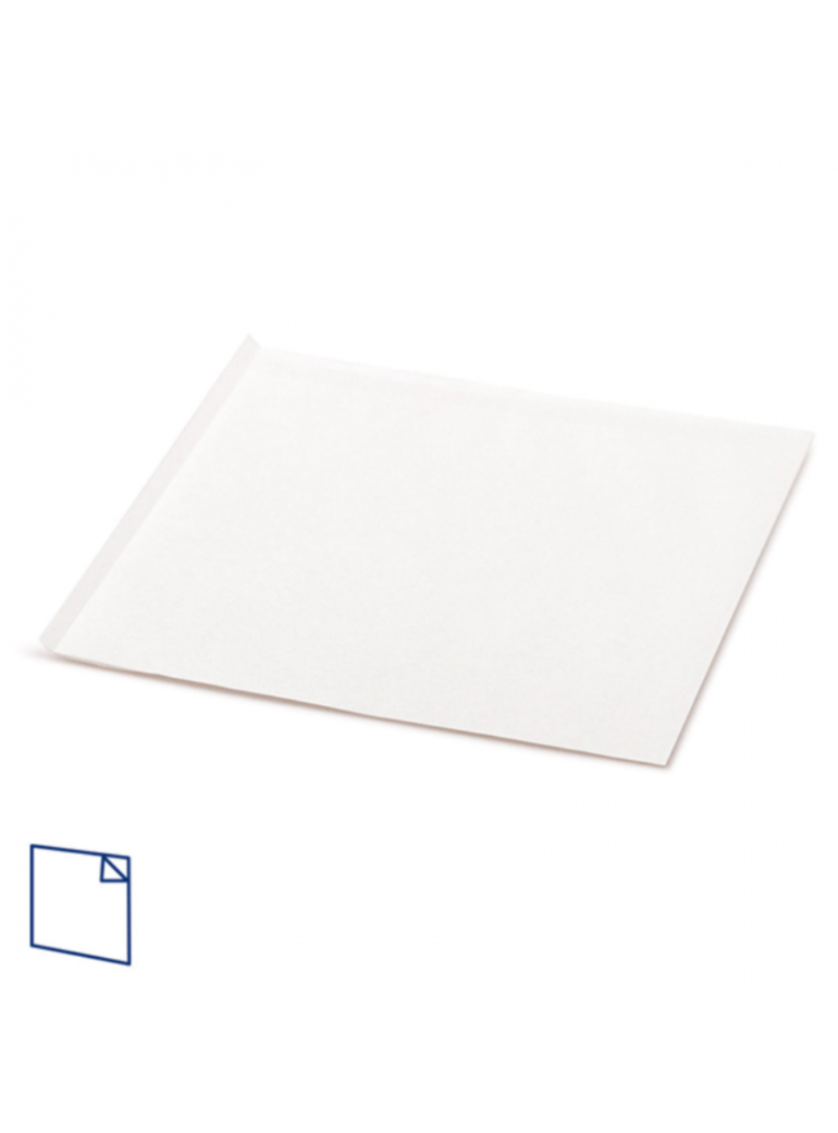 Maišelis 15x15,2 cm. baltas atviras (100)