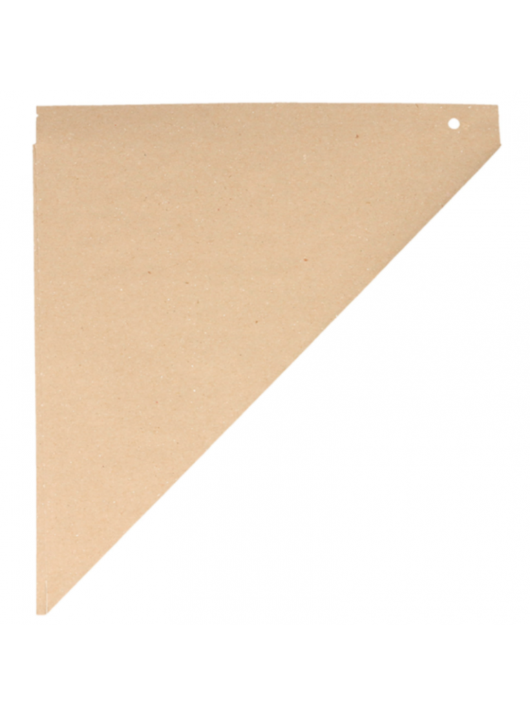 Maišeliai trikampiai 400 gr. popieriniai (50)