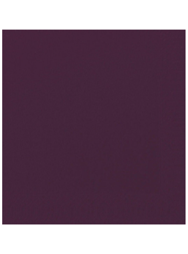 Napkins 3 layers, 24 cm, plum, (250 pcs.)