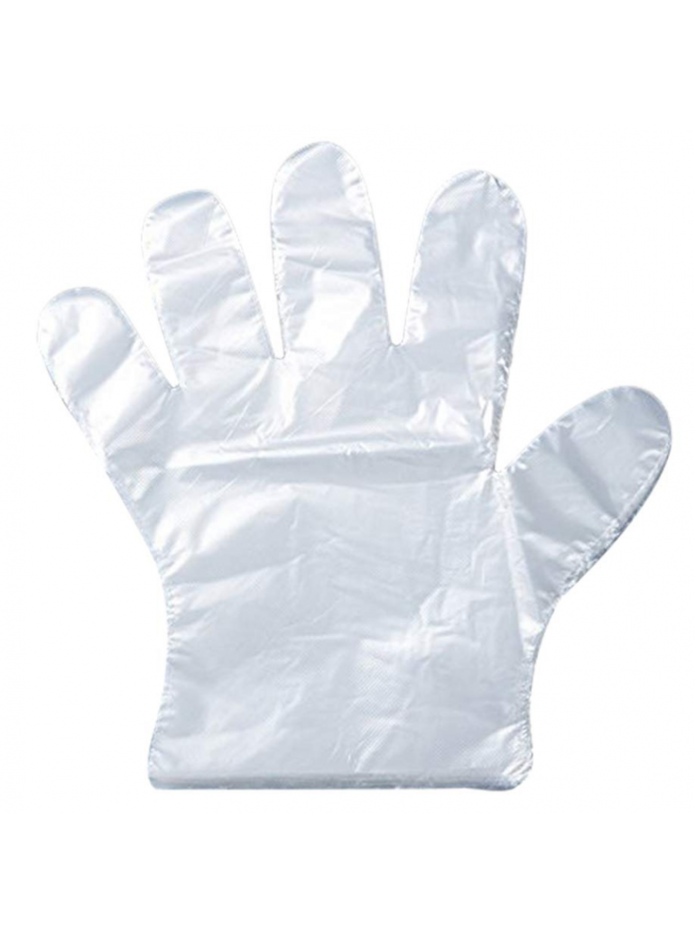 Pirštinės vienkartinės HDPE M (100)