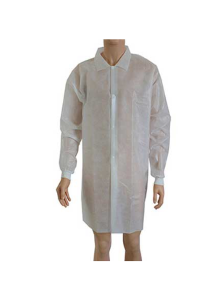 Chalatas vienkartinis polietileno