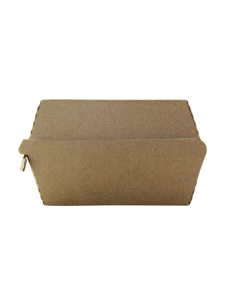 Disposable box for hamburger (11.5 x 11.5 x 7 cm., 100 pcs.)