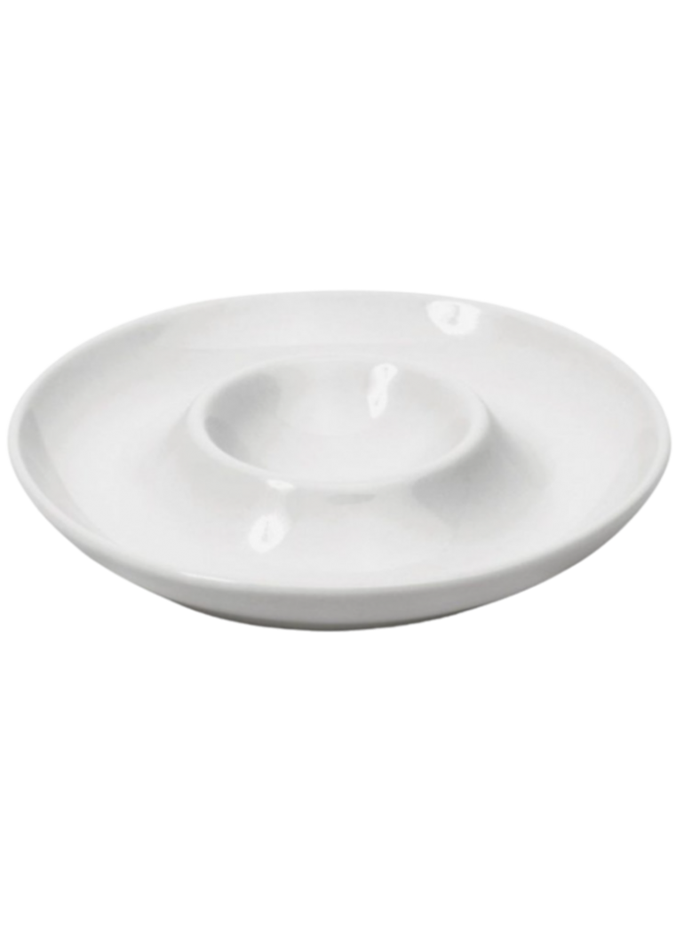 Lėkštutė kiaušiniui 10 cm. porcel.