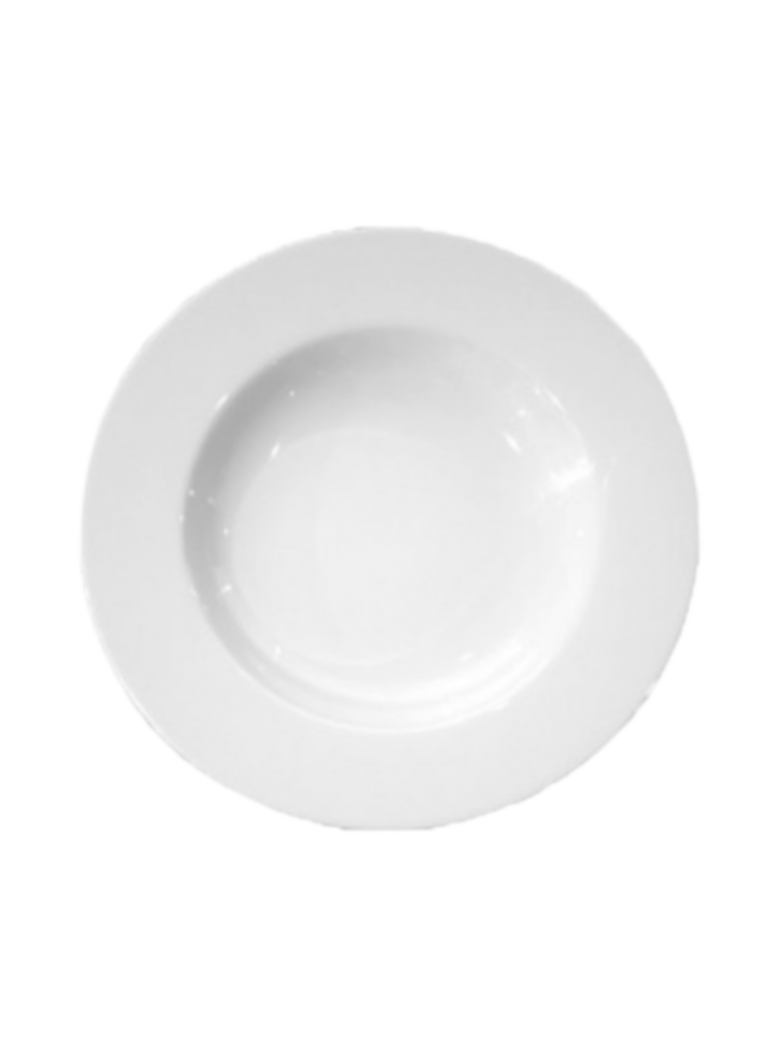 Plate ISCHIA (white, deep, Ø23 cm.)