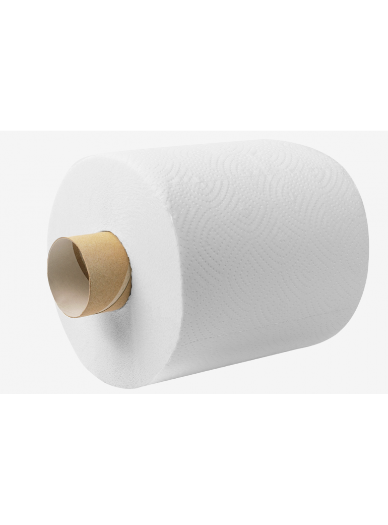 Rankšluostinis popierius rulonais celiuliozė autocut (2 sl., 150 m.)