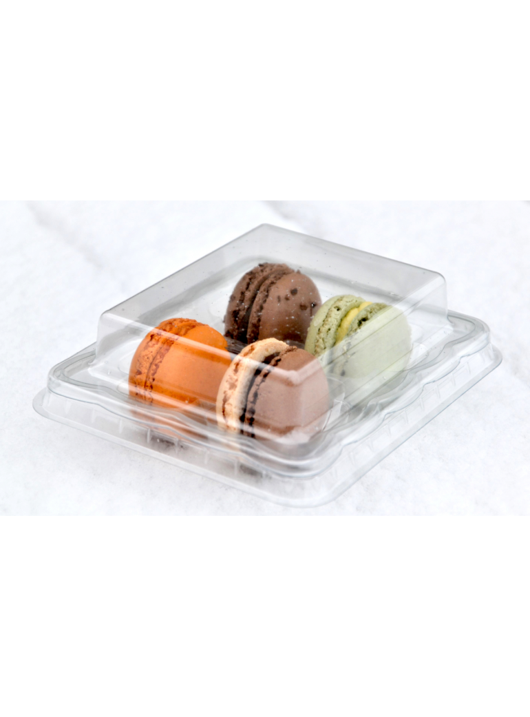Vienk. indelis Macarons su dangteliu, 4 vietų (25)