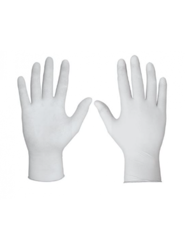 Gloves latex M without powder (100)