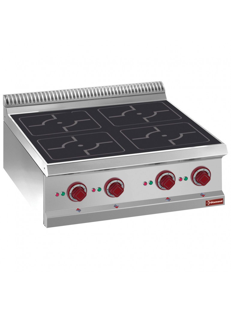 Diamond induction cooker, 4-burner Optima 700
