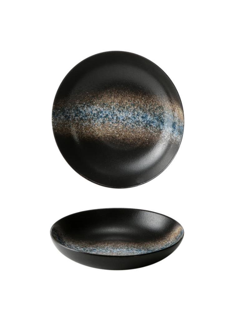 Lėkštė sriubai 19 cm Moon Blu porceliano