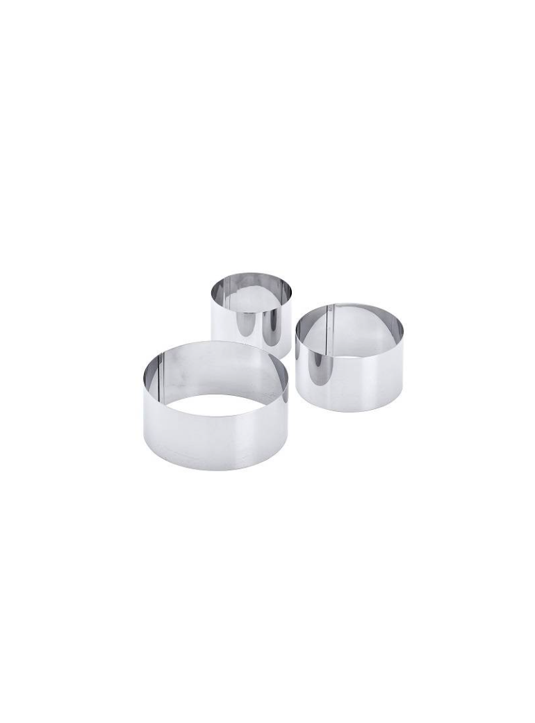 Confectionery ring D6/8/10.5 x H4.5 cm (3)