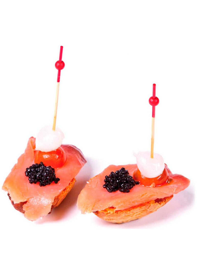 Smeigtukai bambukiniai 12 cm.  LAŠELIAI (100)