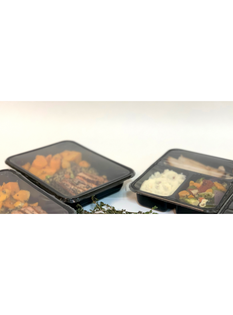 Disposable resealable containers DF (1 part, 227 x 178 x 80 mm., 1 pc.)