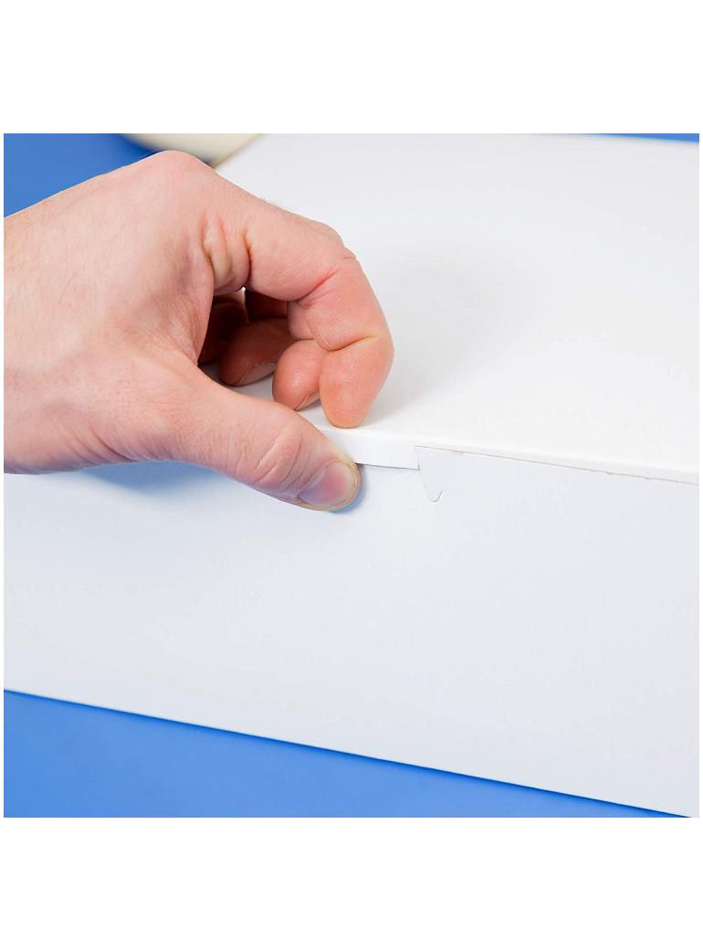 Vienk. dėžutė tortui 28 x 28 x 13 cm. popierinė