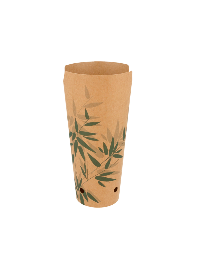 Vienk. dėžutė bulvytėms 660 ml Feel green pop. (50)