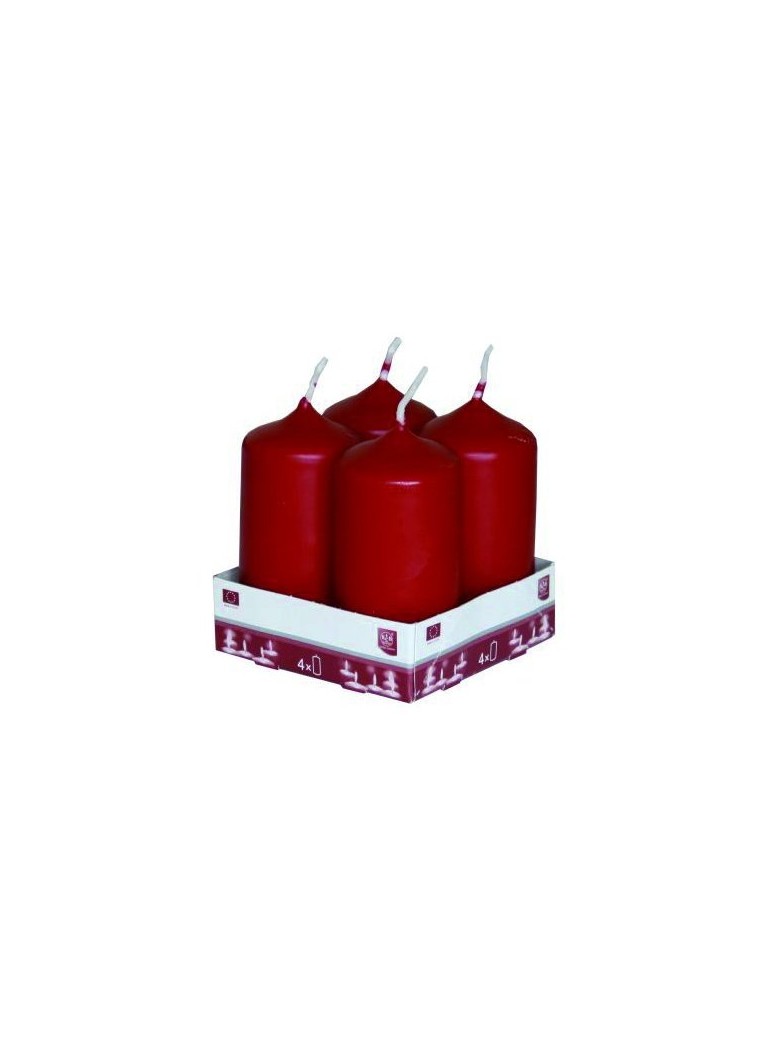 Žvakė cilindras 4x8 cm Žvakė cilindras 4x8 cm