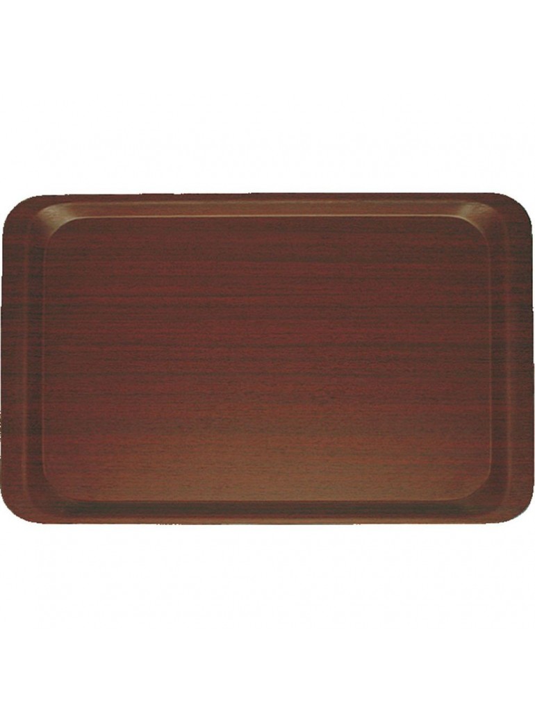 Tray (rectangular, laminated, brown, 53x32.5 cm) Tray (rectangular, laminated, brown, 53x32.5 cm)