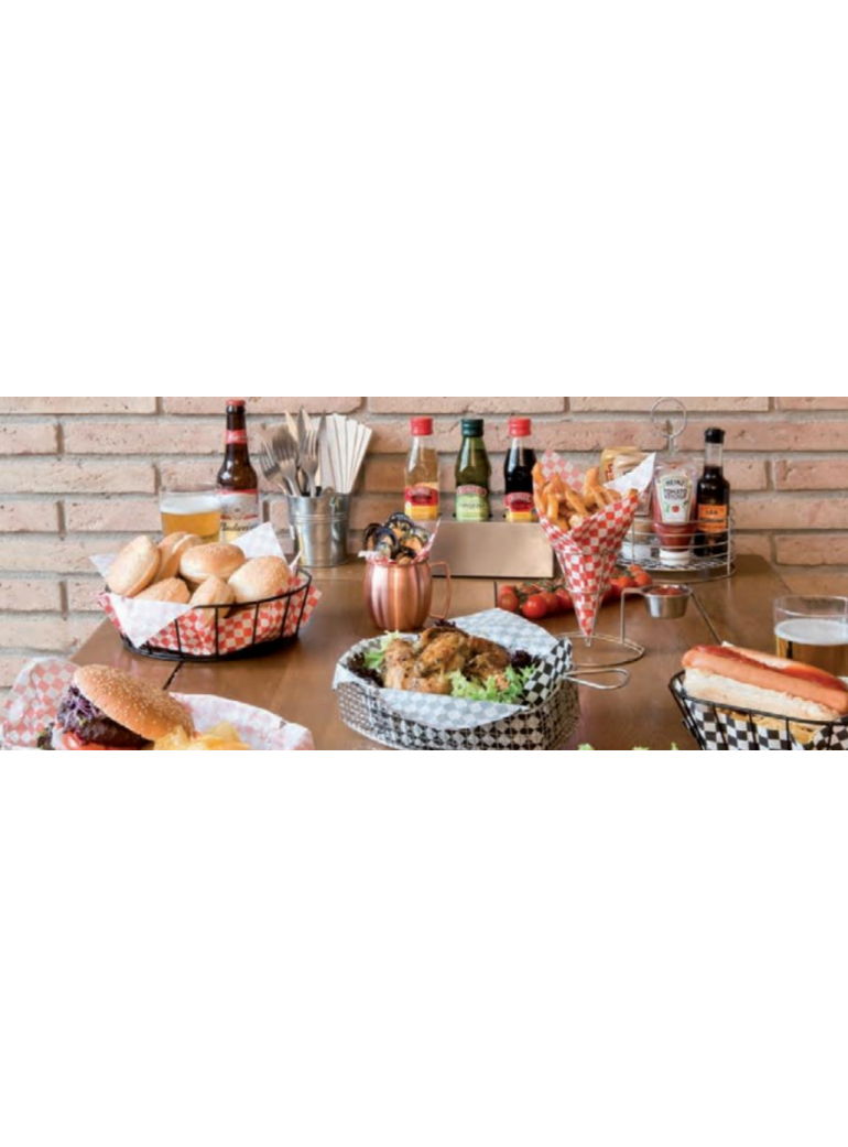 Popierius vyniojimui 34 x 28 cm. Languotas raudonas (1000)