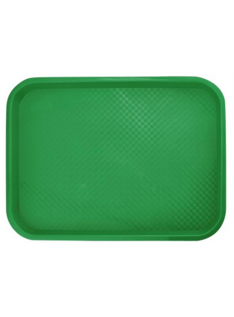 Tray (plastic, green, 30x40 cm.)