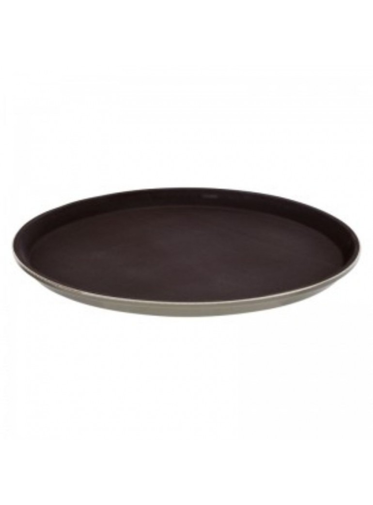 Padėklas barmeno 45 cm. rudas