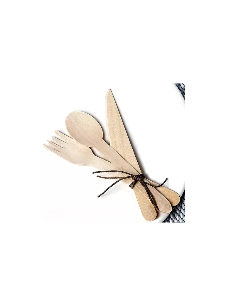 Knife, wooden, hygienic, 16.5 cm, (400 pcs.)