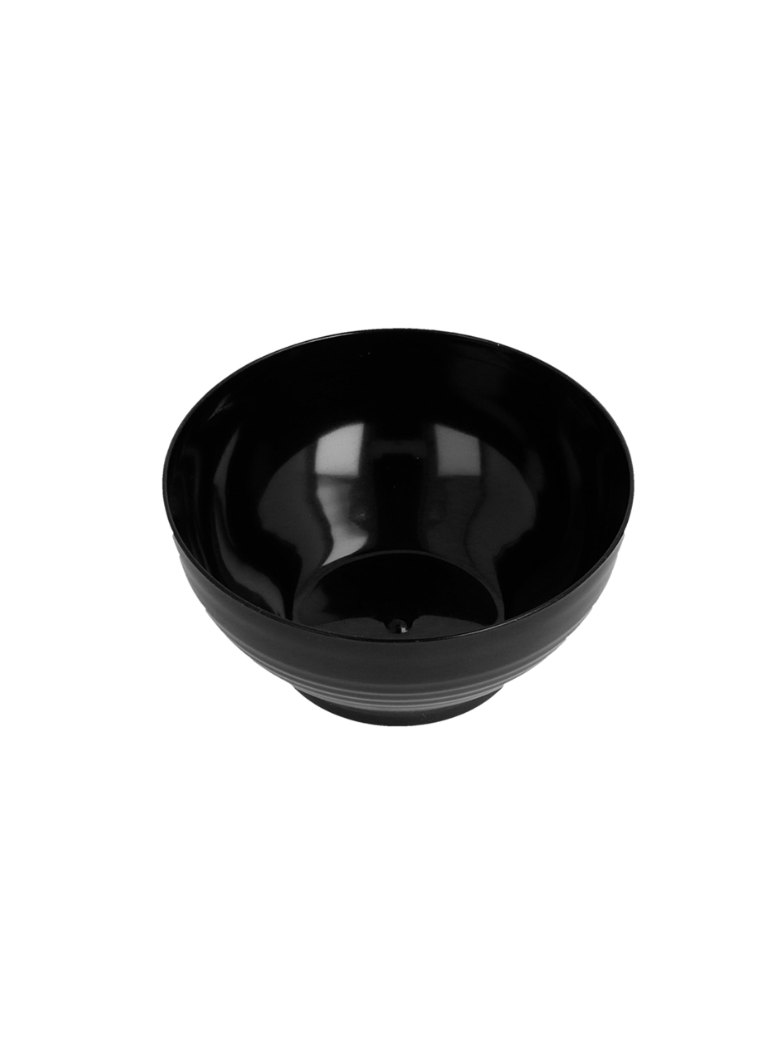 Vienk. indelis degustac. 7.2 x 3.5 cm. 83 ml juodas
