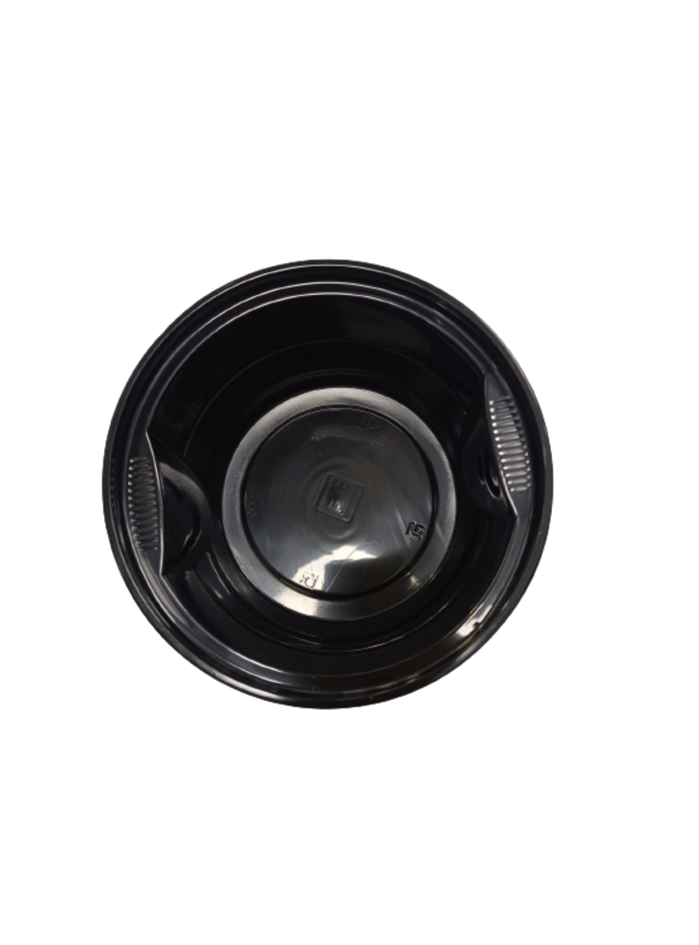 Vienk. indelis PP 460 ml, juodas (50)