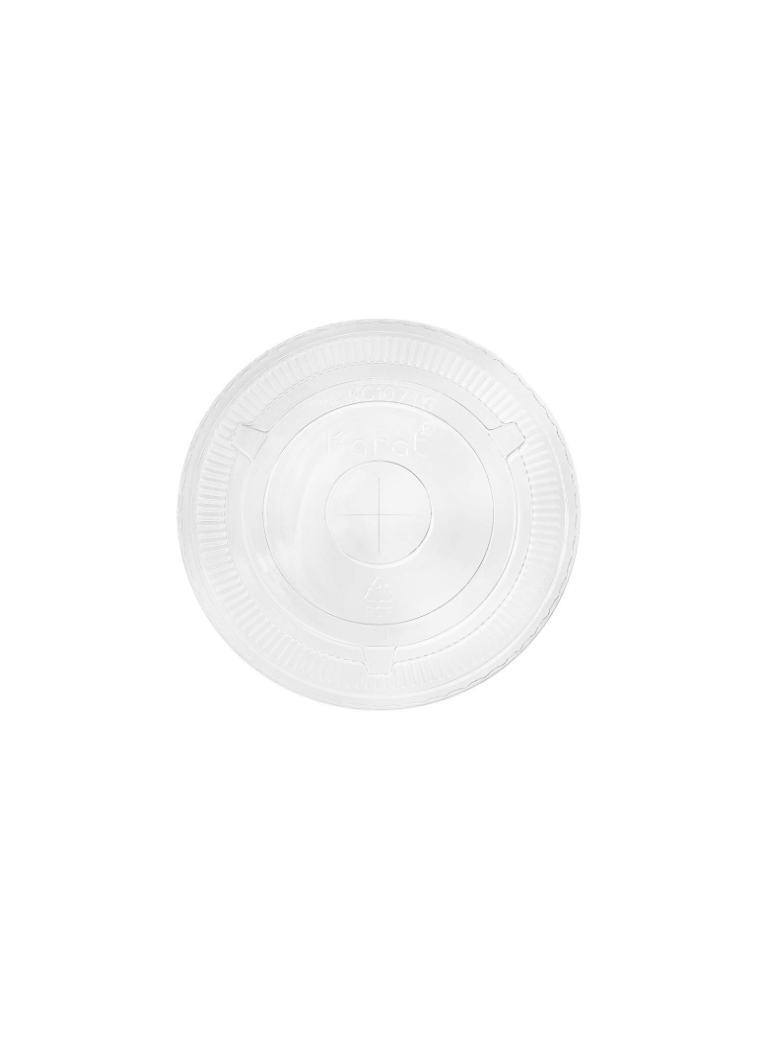 Lids for glasses Polarity smooth with hole (100)