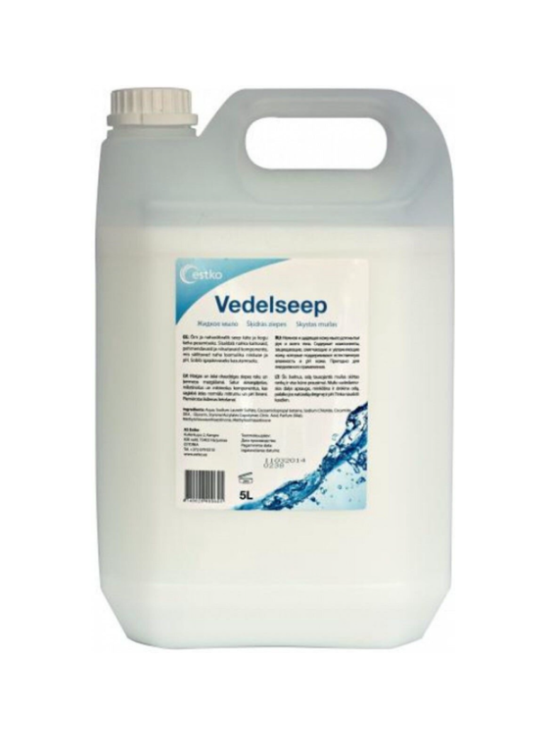 Liquid soap 5 l Sensitive, VEDELSEEP Liquid soap 5 l Sensitive, VEDELSEEP