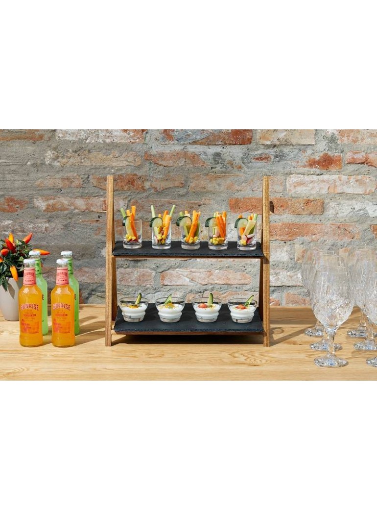 Stand presentation 2 parts 39.5 x 25 x 39.5 cm.