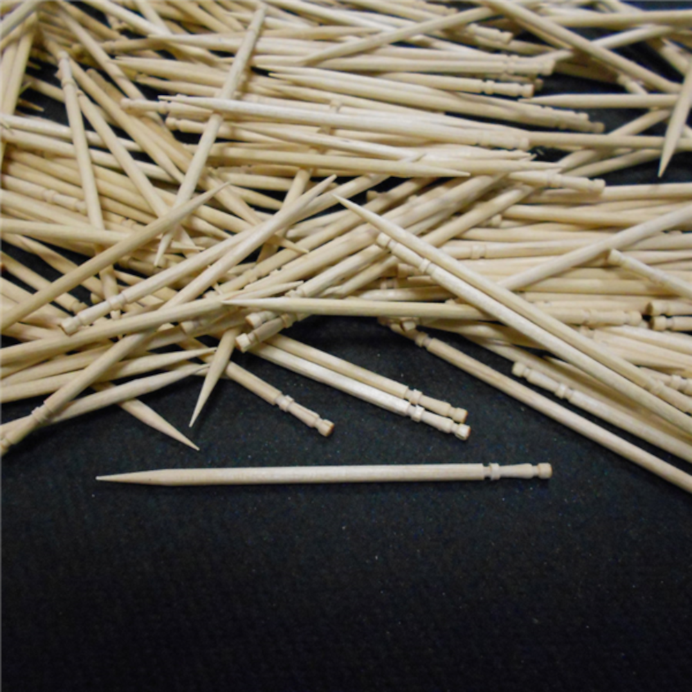 Smeigtukai bambukiniai (6,5 cm., 1000 vnt.)