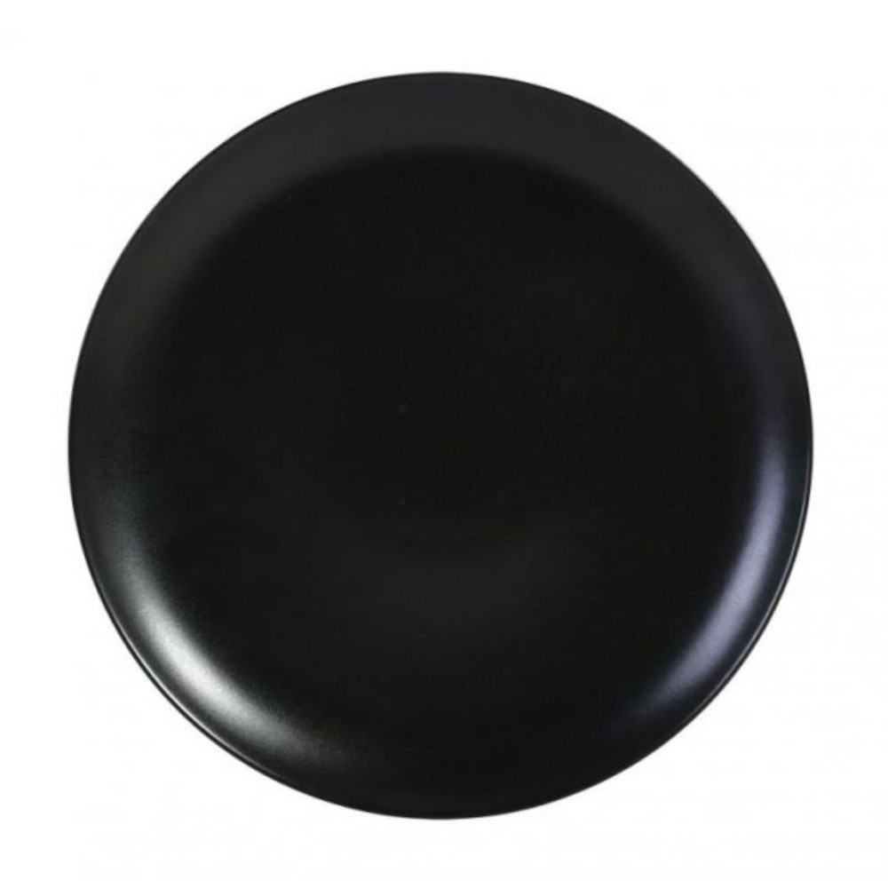 Plate STONEWARE INFINITY (black, round Ø32 cm. x 2.5 cm.) Plate STONEWARE INFINITY (black, round Ø32 cm. x 2.5 cm.)