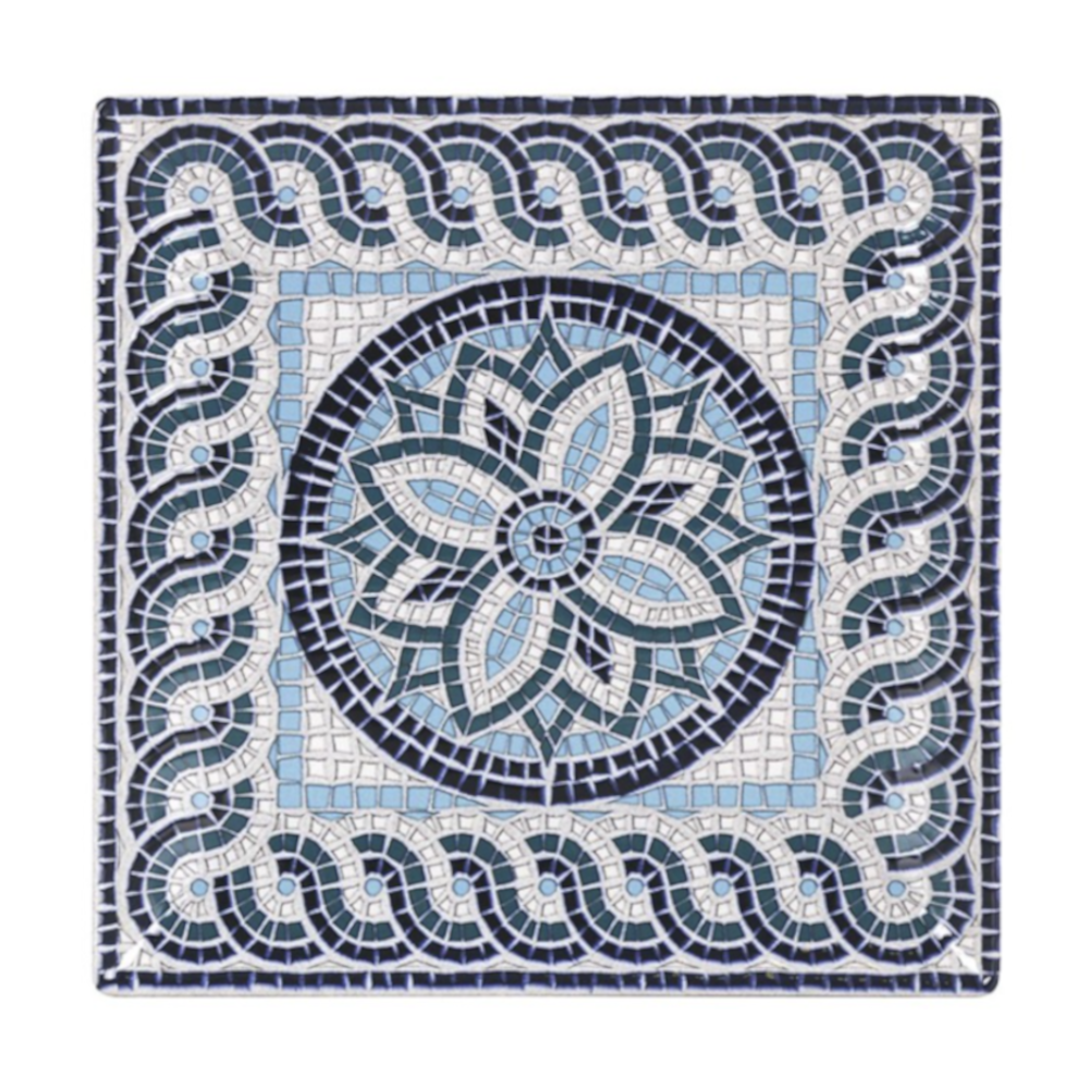 Lėkštė kvadratinė MAYOLICA 26,5 x 26,5 porcel.