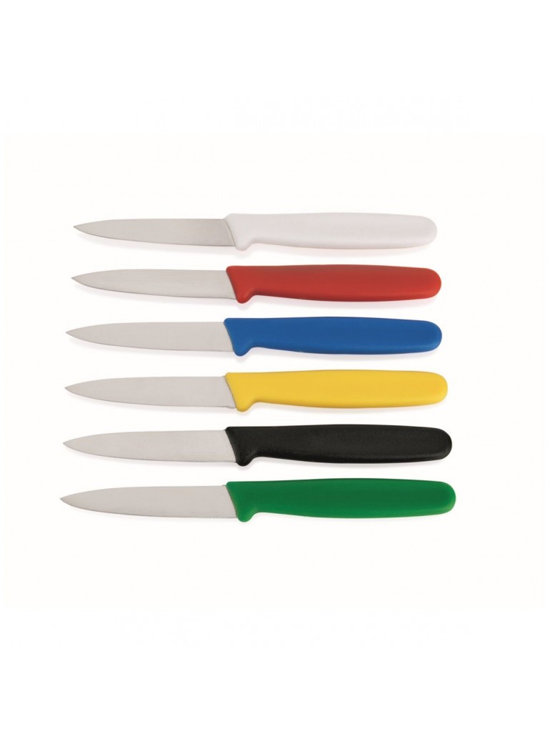 Peilis daržovėms Klinge 8 cm. mėlynas W