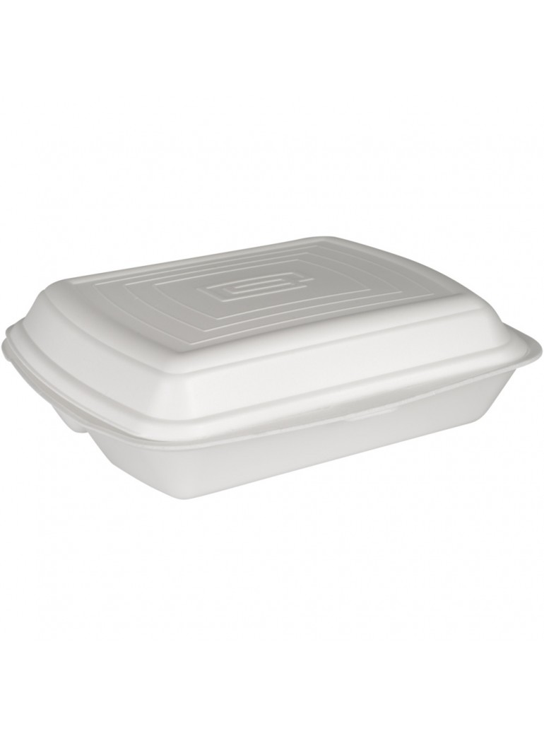 Vienkartinė dėžutė pietums (putplastis, 1 dalies, 125 vnt.)