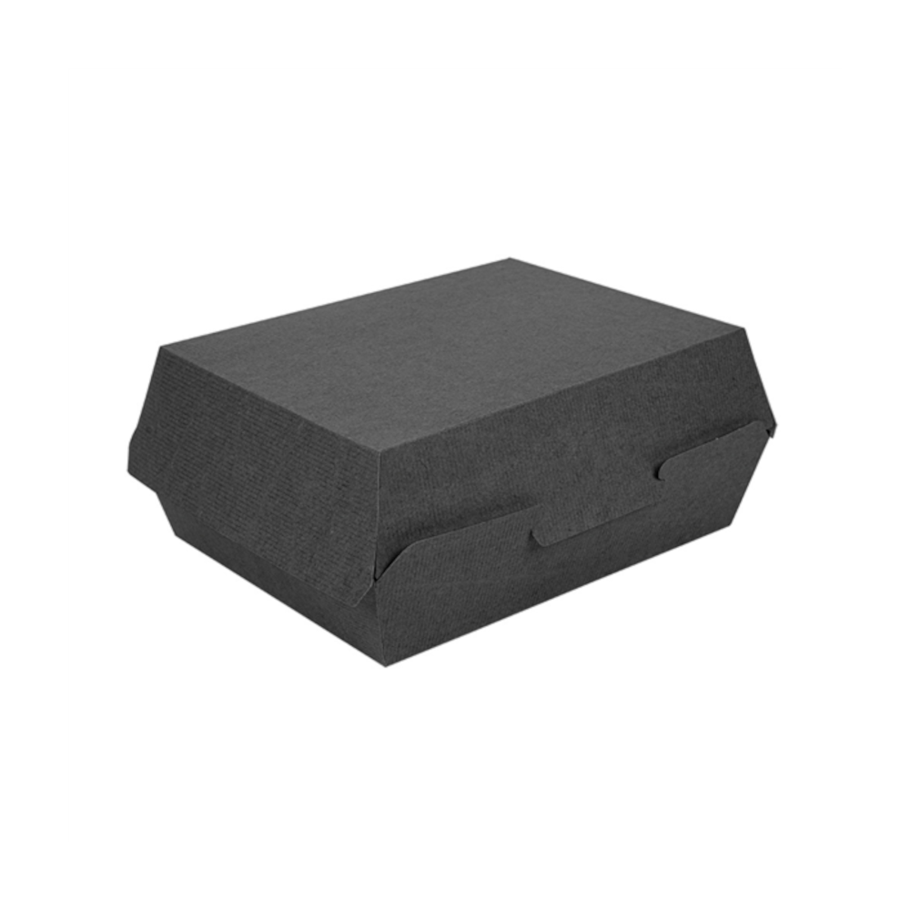Disposable box THEPACK (black, 22.5 x 17 x 8.5 cm., 50 pcs.) Disposable box THEPACK (black, 22.5 x 17 x 8.5 cm., 50 pcs.)