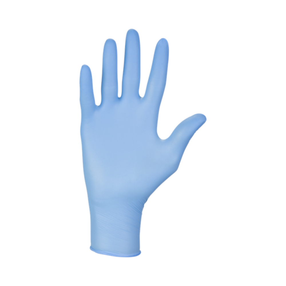 Gloves nitrile blue (size...