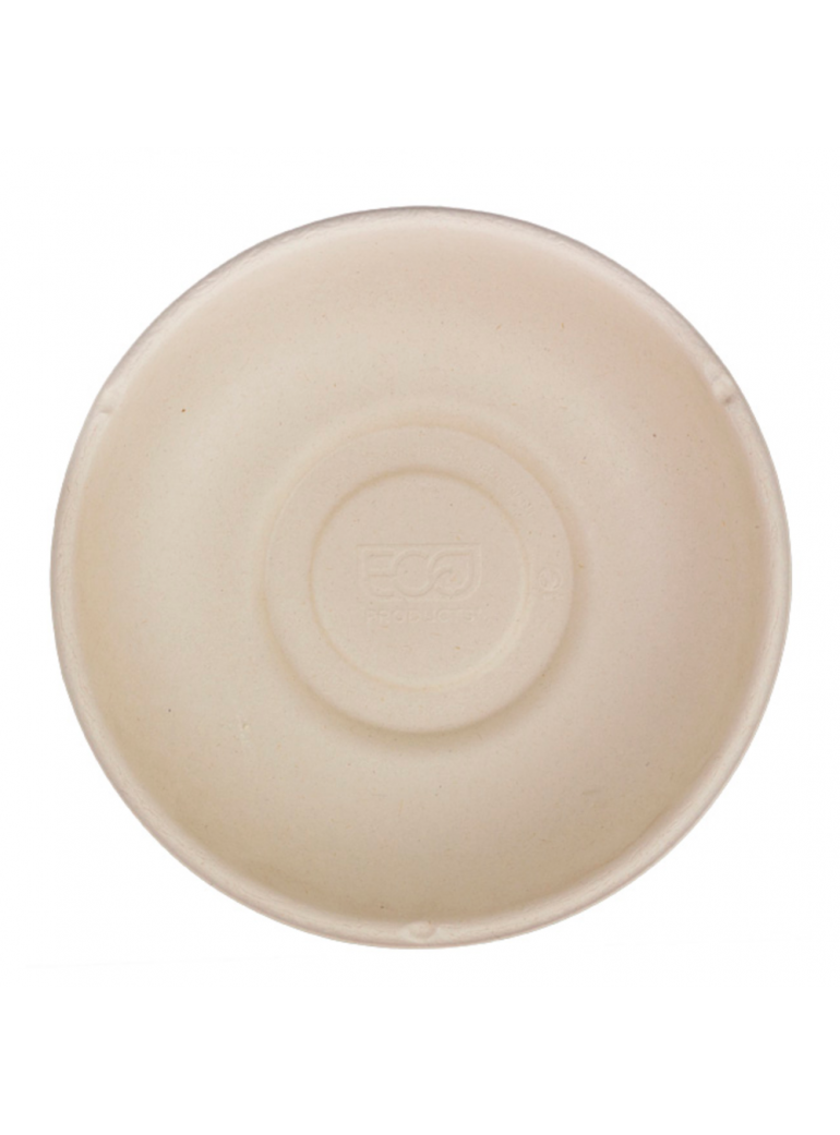 Vienkartinis dubuo iš cukranendrių (750 ml., Ø20,4 x H4,2 cm., 50 vnt.)