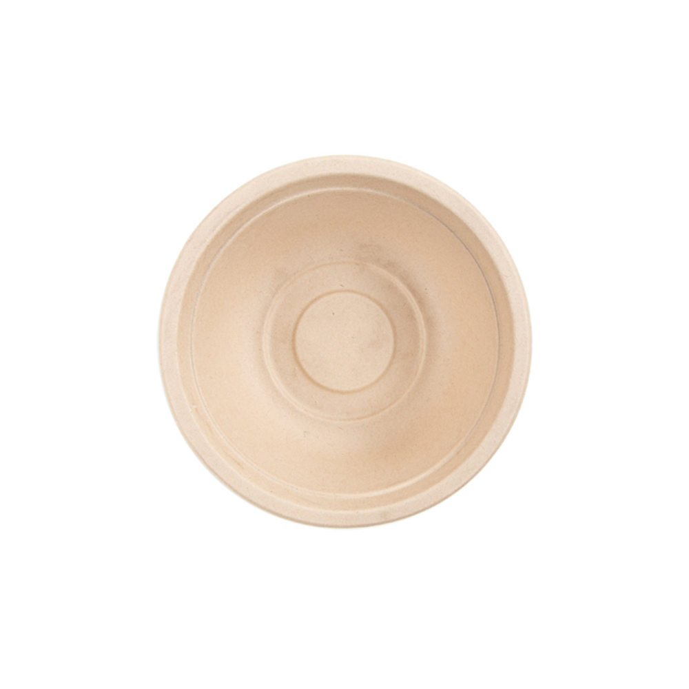 Vienkartinis dubuo iš cukranendrių (650 ml., Ø16 cm., H3,9 cm., 50 vnt.)