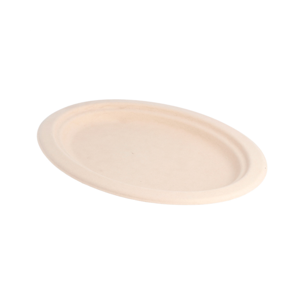 Vienk. lėkštės 19x26 cm  Eco tvirtos (50)