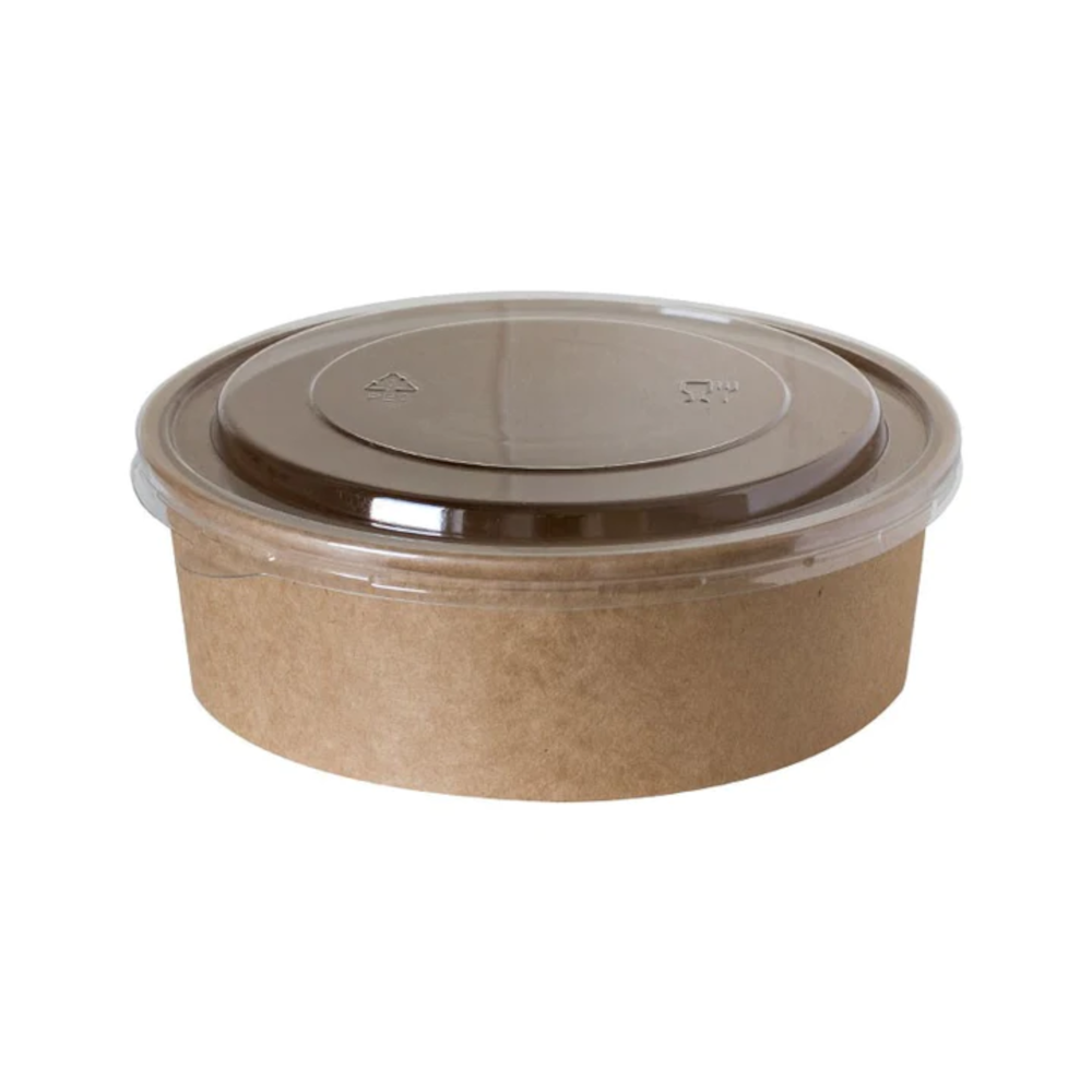 Vienkartinis indelis popierinis (1300 ml., Ø18 cm., H7 cm., 50 vnt.)